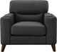 Aurora Furniture Elm Black Accent Chair-0