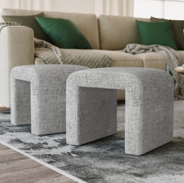 Jofran Inc. Sophia Gray Petite Bench-1