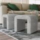 Jofran Inc. Sophia Gray Petite Bench-1