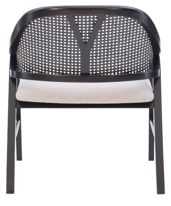 Powell® Nico Black/Light Beige Accent Chair-3
