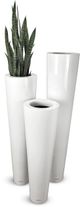 Le Present Lux Moderna Slm White 39.5" Planter-1