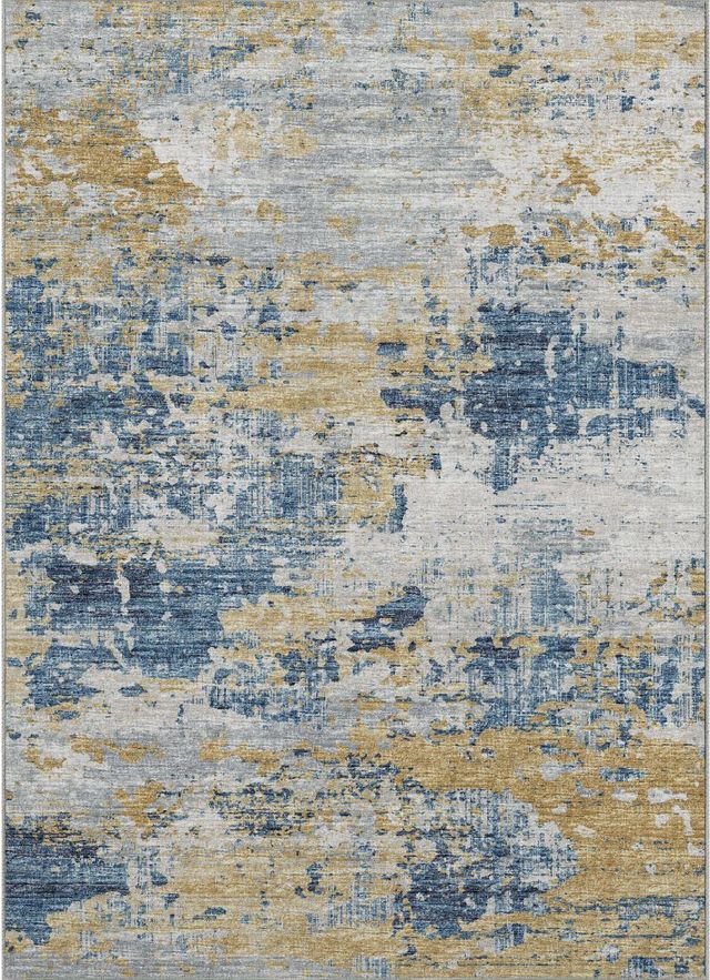 Dalyn™ Rug Company Camberly CM4 Navy 5'x8' Area Rug-0