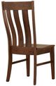 Artisan & Post by Vaughan-Bassett Dovetail Natural Vertical Slat Dining Side Chair-1