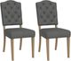 Riverside Furniture Mix-N-Match Chairs 2-Piece Slate Button Tufted Upholstered Chair Set-0