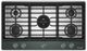 KitchenAid® 36" Juniper Gas Cooktop with 5 Burners and Integrated Wok Grate-0