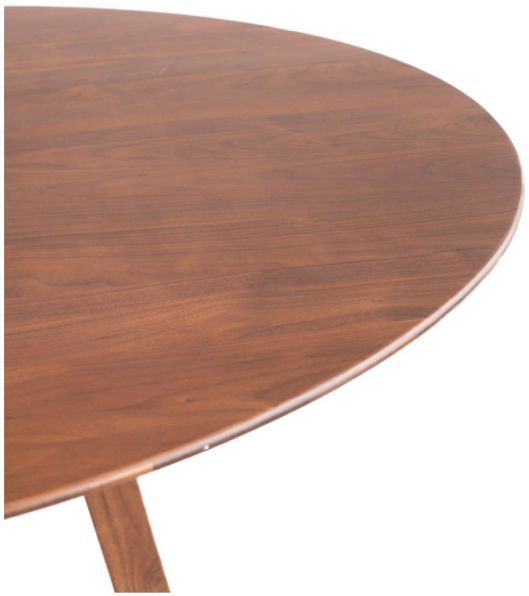 Moe's Home Collection Aldo Walnut Round Dining Table-3