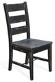 Sunny Designs™ Marina Black Sand Ladderback Chair with Turnbuckle-0