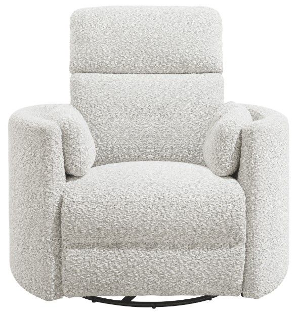 Parker House® Radius Tatum River Rock Swivel Power Glider Recliner-2