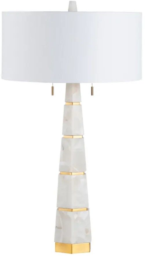 Crestview Collection Bronte Contemporary Table Lamp with Nightlight-1