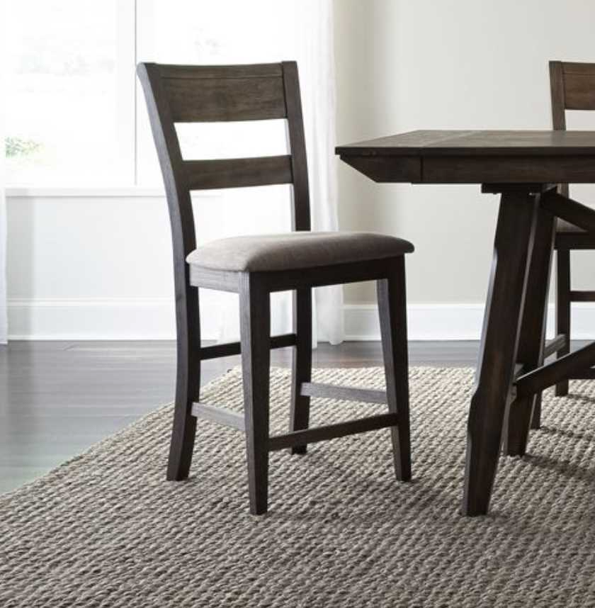 Liberty Furniture Double Bridge Splat Back Counter Chair - Thumbnail 3