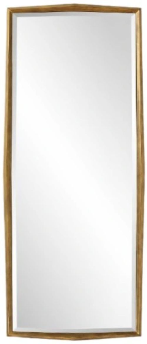 Uttermost® On Point Antiqued Gold Leaf Mirror-0