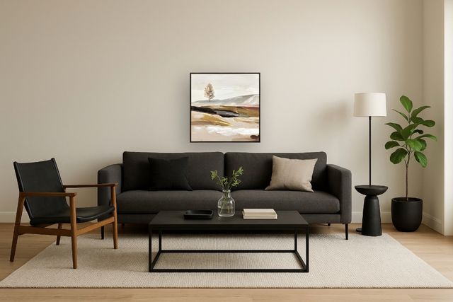 Classy Living Contemplative Solitary Serenity I Wall Art-1
