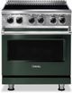 Viking® 30" Blackforest Green Freestanding Induction Range-0