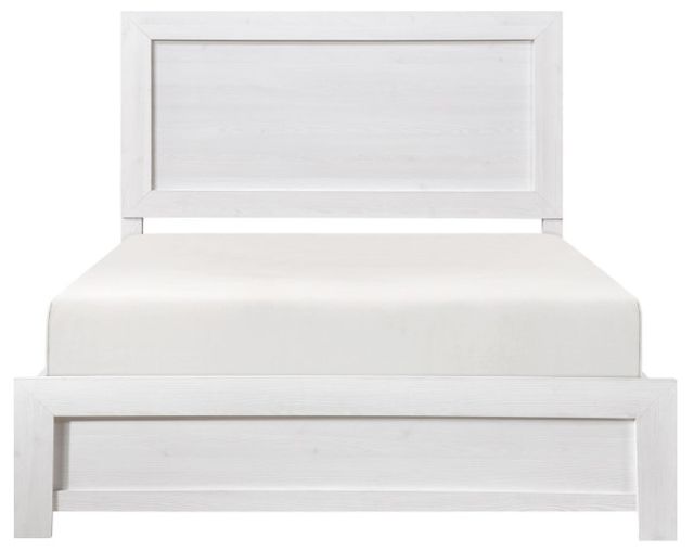 Mazin Furniture Corbin White King Bed-1