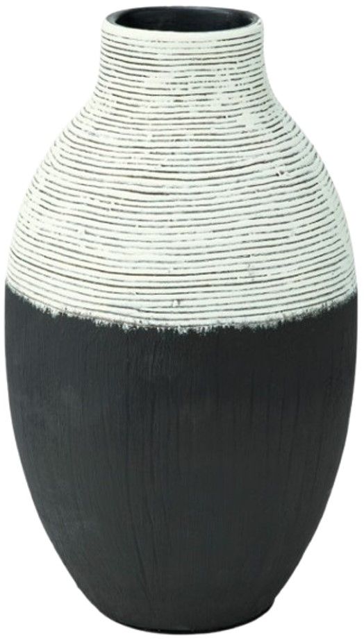 Signature Design by Ashley® Girtha Antique White/Black Vase-0