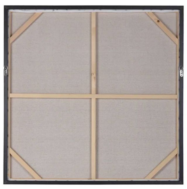 Stylecraft Gray/Light Blue/Off-White Wall Art-1