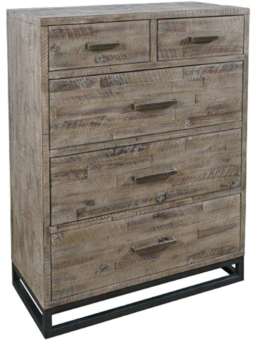 Jofran Inc. East Hampton Distressed Gray Chest-0