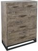 Jofran Inc. East Hampton Distressed Gray Chest-0