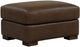 Leather Italia™ Savino Inglewood Vintage Brown Cigar Ottoman-0