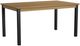 Intercon Newport Natural Oak Dining Table with Black Base-0