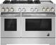 JennAir® RISE™ 48" Stainless Steel Pro Style Dual Fuel Range-0