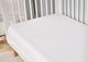 BEDGEAR® Hyper-Linen Performance® Bright White Fitted Crib Sheet-4