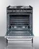 Summit® Professional 24" Stainless Steel Slide-In Electric Range-2