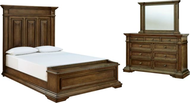 Signature Design by Ashley® Frantanna 3-Piece Brown Queen Bedroom Set-0