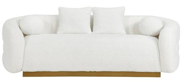 Homelegance® Novella White Sofa-2