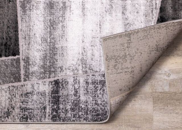 Kalora Interiors Chorus Grey Black Geometric 7'10'' x 10'6'' Rug-2