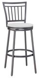 American Woodcrafters Filmore Slate Grey/White Oak 30" Barstool-0