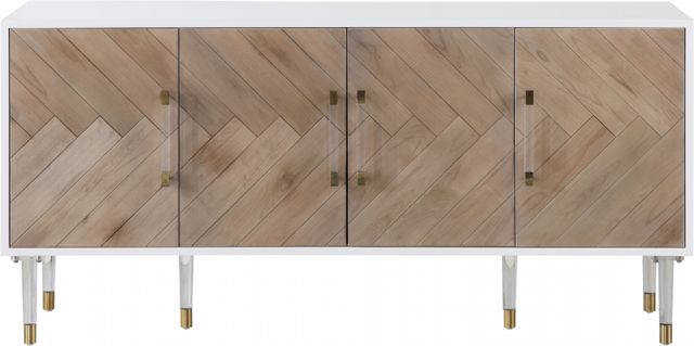Meridian Furniture Jive White Sideboard-2