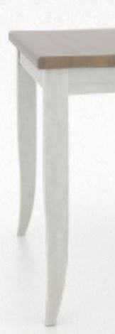 Canadel Weathered Grey Washed/Cloud 31" Rectangular Table-1