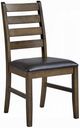 ACME Furniture Damica 2-Piece Walnut Side Chair Set-0