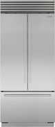 Sub-Zero® Classic Series 36" 20.5 Cu. Ft. Stainless Steel Built-In French Door Refrigerator-0