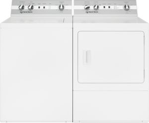 Speed Queen White Laundry Pair
