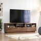 Sauder® Harvey Park® Grand Walnut® Entertainment Credenza-3