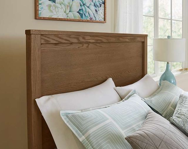 Vaughan-Bassett Fundamentals Natural King Panel Bed-2