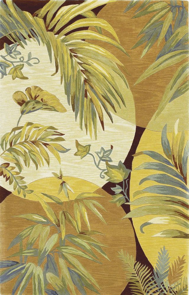 KAS Rugs Sparta Coral/Ivory Breezes 5'x8' Rug-0