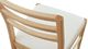 Bassett® Furniture Origins Phelps Natural Dining Chair with Cream Upholstered Seat-3