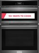 Frigidaire Gallery® 30" Smudge-Proof® Black Stainless Steel Oven/Microwave Combo Electric Wall Oven-2