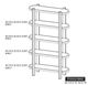 International Furniture Direct Balam White Bookcase-2
