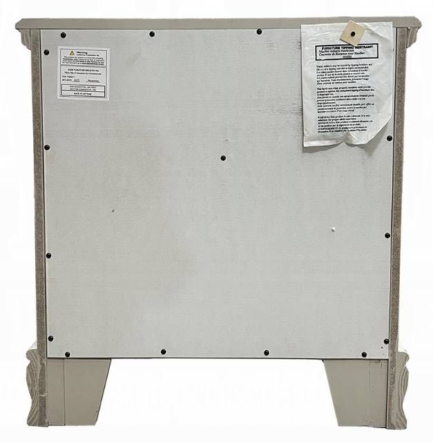 ACME Furniture Flora Gray Nightstand-3