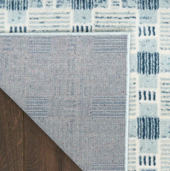 Nourison Home™ Nordic NRC14 Blue 5'x7' Style 2 Area Rug-2