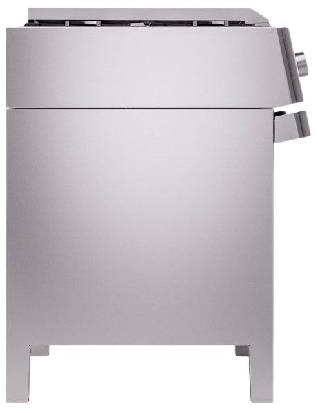 Ilve® Panoramagic 36" Stainless Steel Pro Style Dual Fuel Gas Range-4