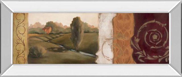 Classy Art Tuscan Scene II Mirror Framed Wall Art-0
