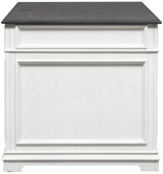 Liberty Furniture Allyson Park Charcoal/Wirebrushed White Desk-3