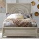 Liberty Furniture Belmar Silver Champagne/Washed Taupe King Panel Bed-1