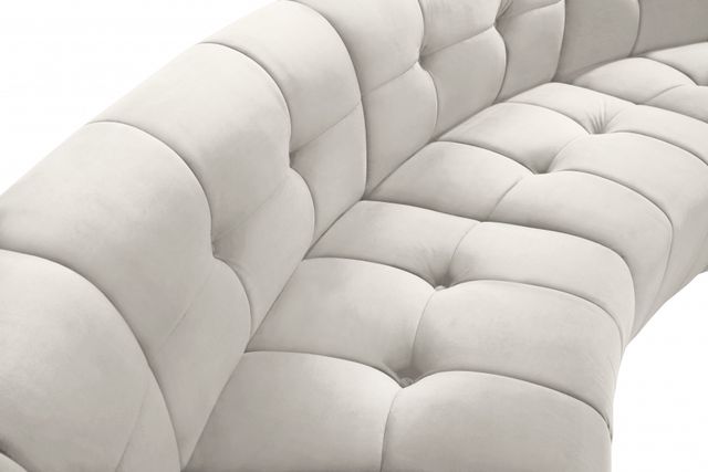 Meridian Furniture Limitless 14-Piece Cream Velvet Modular Sectional-3