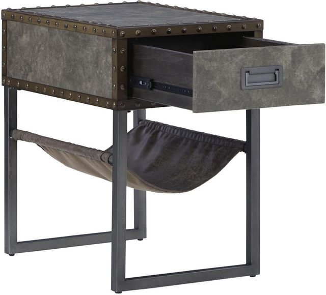 Signature Design by Ashley® Derrylin Brown Chairside End Table-2